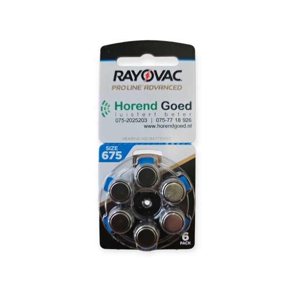 rayovac proline advanced p675