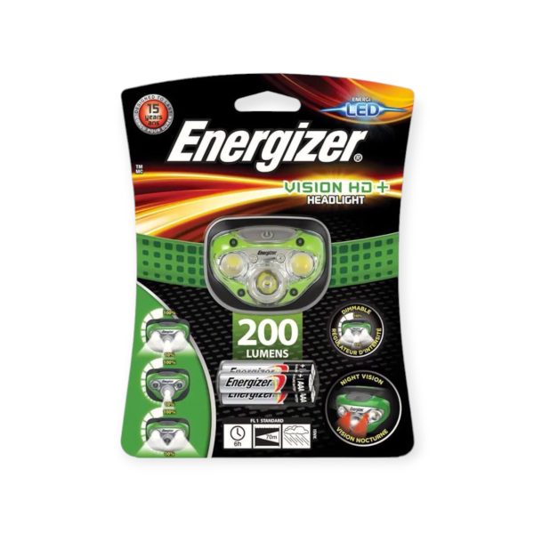 energizer vision hd hoofdlamp