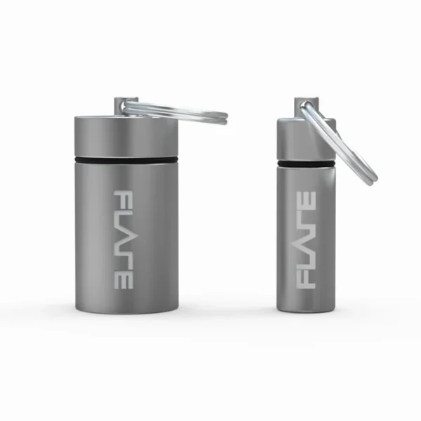 flare audio capsule zilver