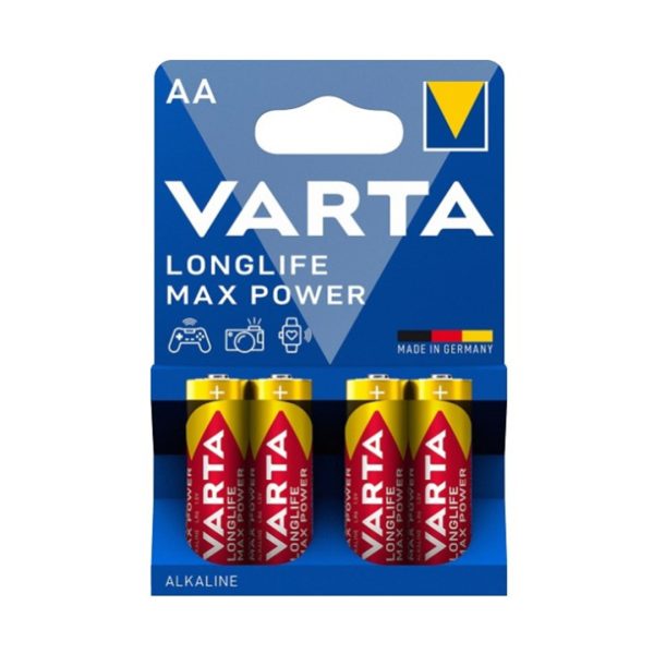 varta longlife max power aa batterijen