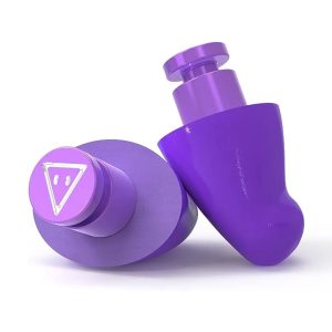 flare audio earplugs earshade violet orchid