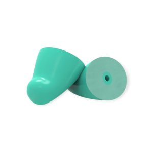 flare audio earshade memory foam tips aqua green