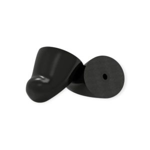 flare audio earshade memory foam tips black