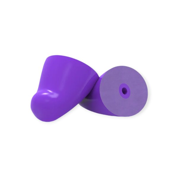 flare audio earshade memory foam tips violet orchid