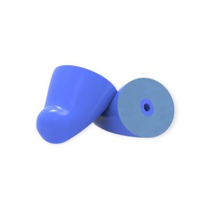 flare audio earshade memory foam tips sky blue