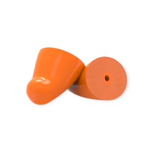 flare audio earshade memory foam tips citrus orange