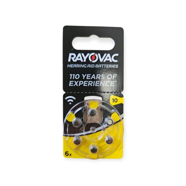 rayovac acoustic special p10