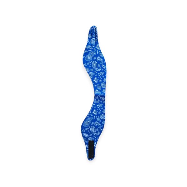 horend goed zwemhoofdband voor kinderen (maat m) kleur blauw met print