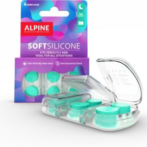 alpine softsilicone kneedbare silicone oordopjes