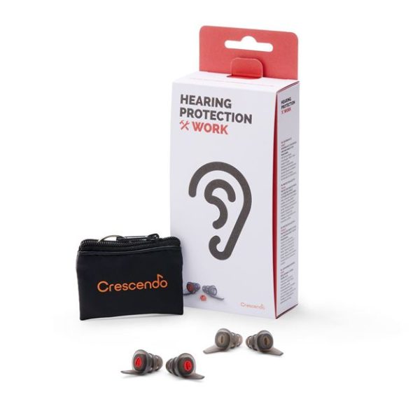 crescendo hearing protection work