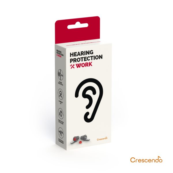 crescendo hearing protection work